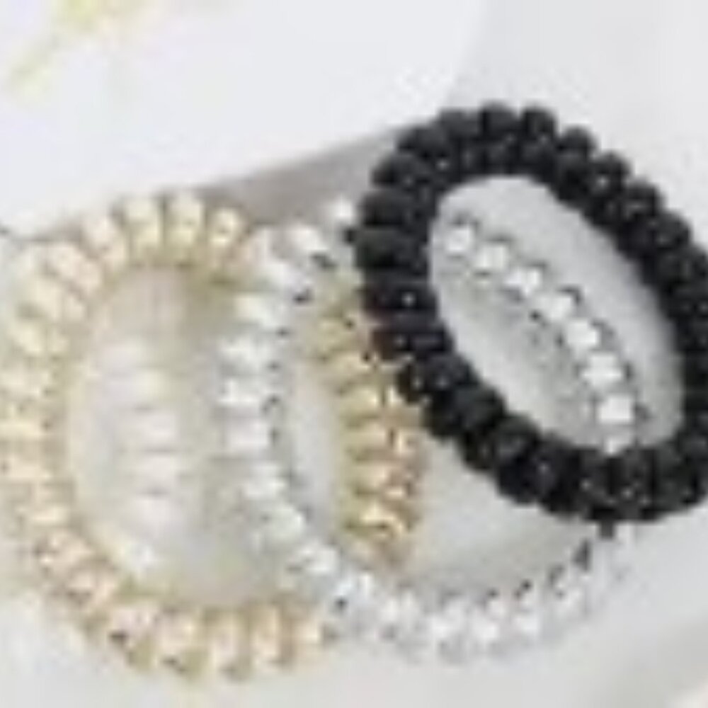 PHONE CORD HAIR TIES